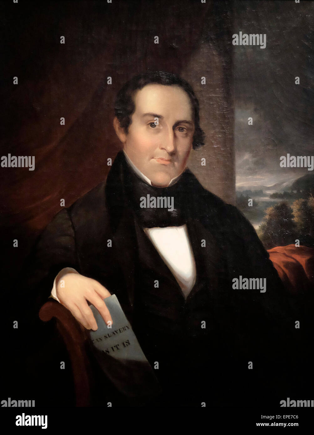 James A Thome, Abolitionist 1840 Nathaniel Jocelyn Stockfoto