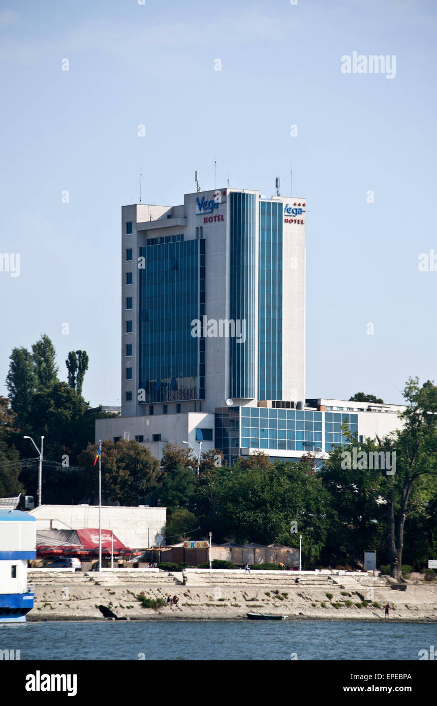 Vega Hotel Galati an der Donau in Rumänien Stockfoto