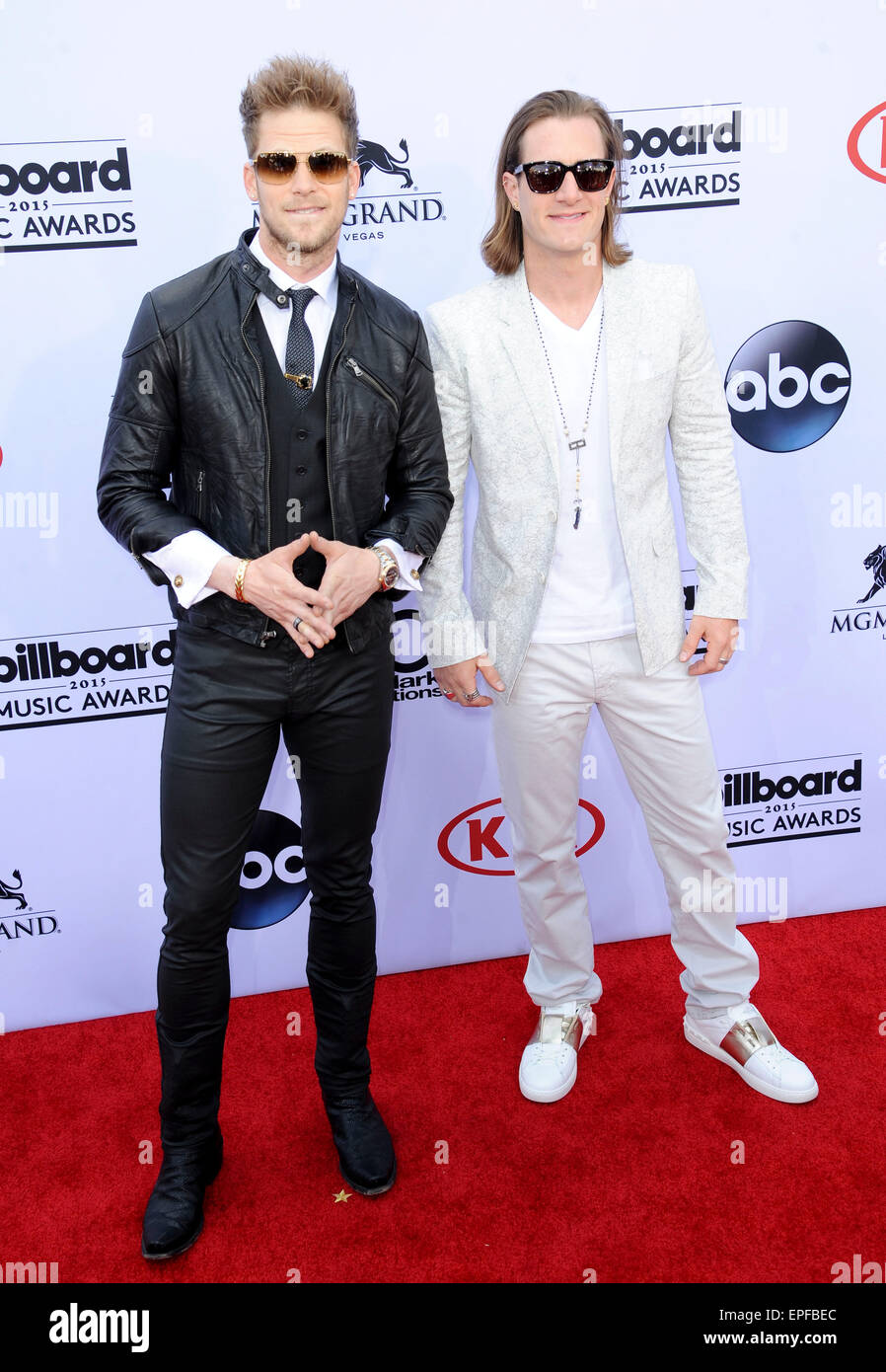 Las Vegas, Nevada, USA. 17. Mai 2015. Florida Georgia Line Billboard Music Awards 2015 17/05/2015 Las Vegas/Bild Allianz Credit: Dpa picture-Alliance/Alamy Live News Stockfoto