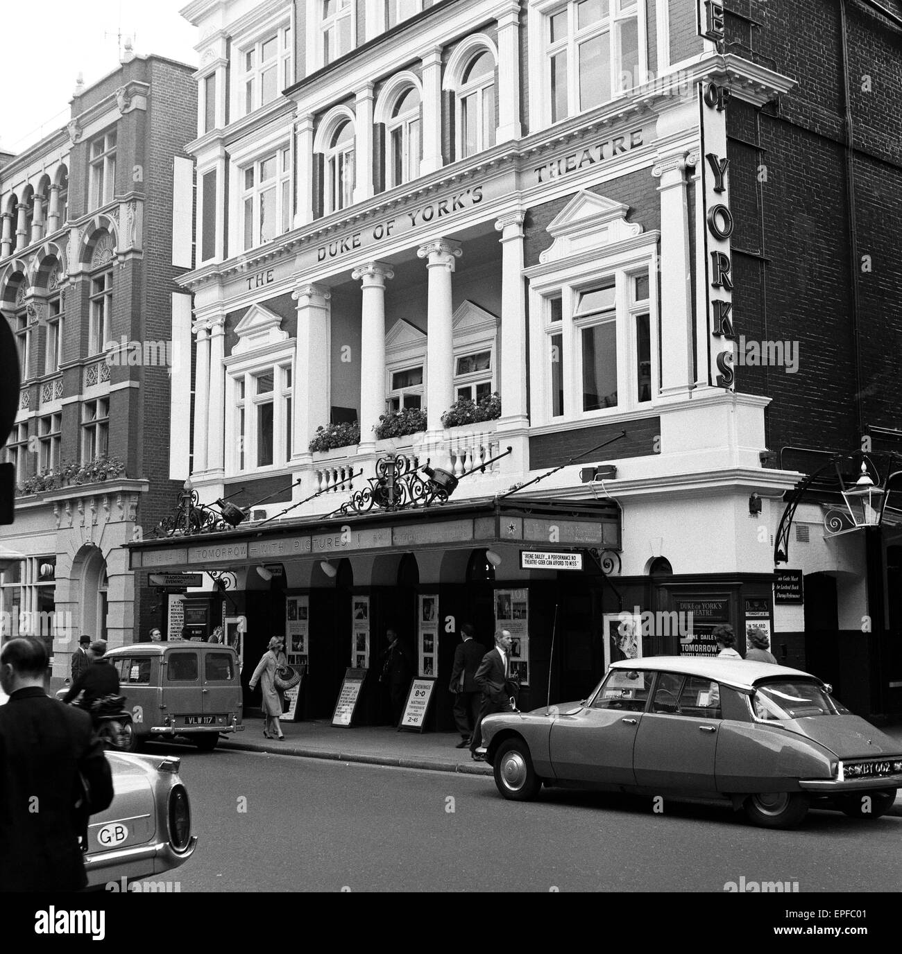 Der Herzog von Yorks Theater im Londoner West End. 18. Juli 1960. Stockfoto