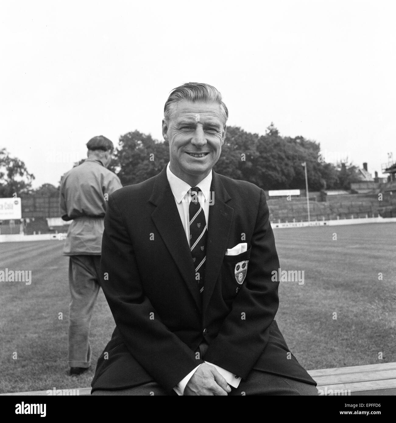 Ted bates, Manager, FC Southampton, Vorsaison Fototermin, 5. August 1963. Stockfoto