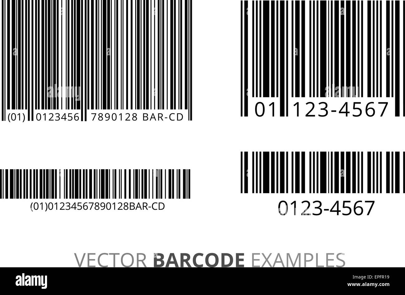 Barcode Stock Vektor