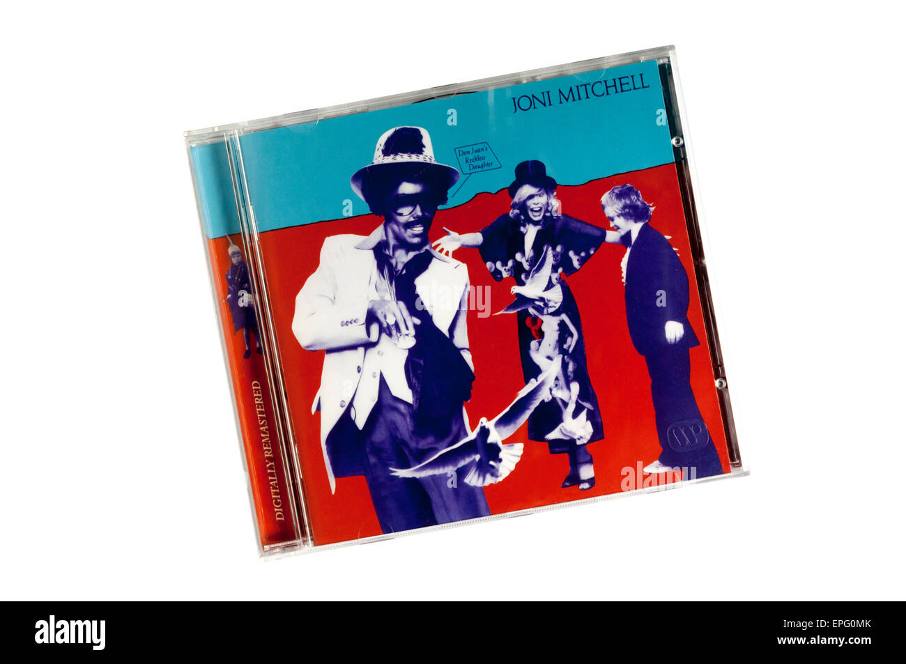 Don Juans Reckless Tochter war 1977-Doppel-Album von kanadischen Singer-Songwriterin Joni Mitchell. Stockfoto