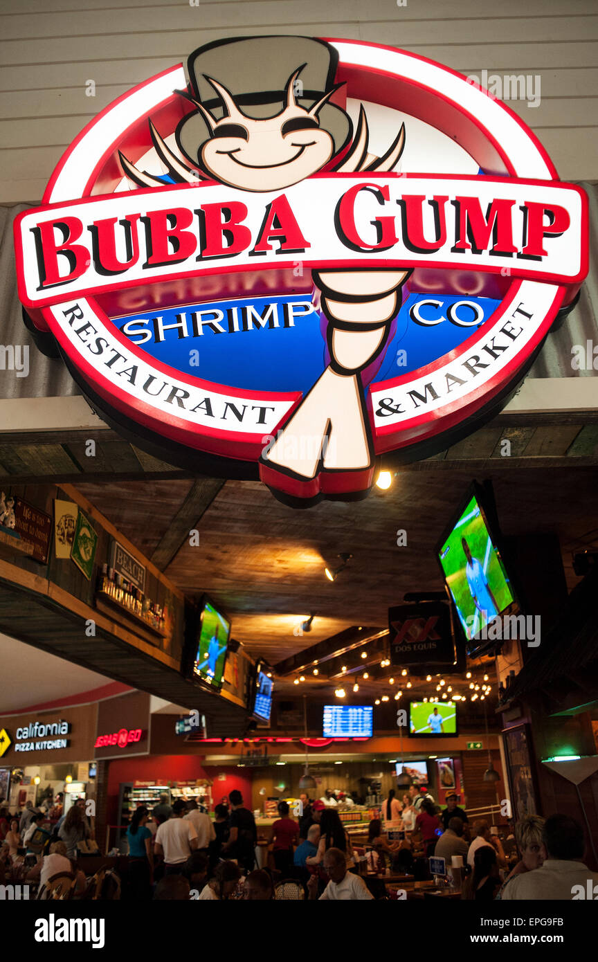 Bubba Gump. Shrimp Co. Stockfoto