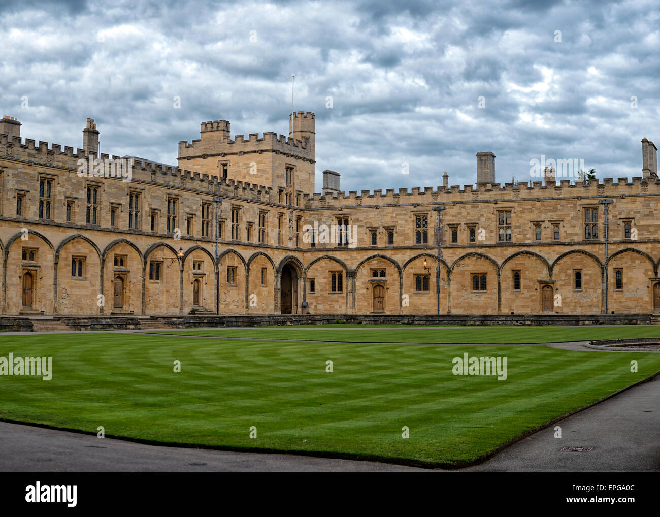 Wadham College in Oxford, Großbritannien Stockfoto