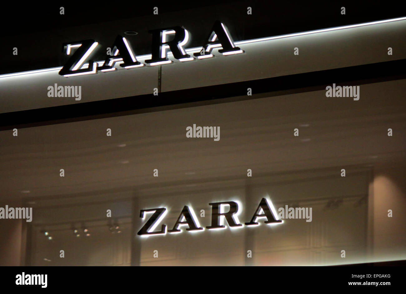 Markennamen: "Zara", Berlin. Stockfoto