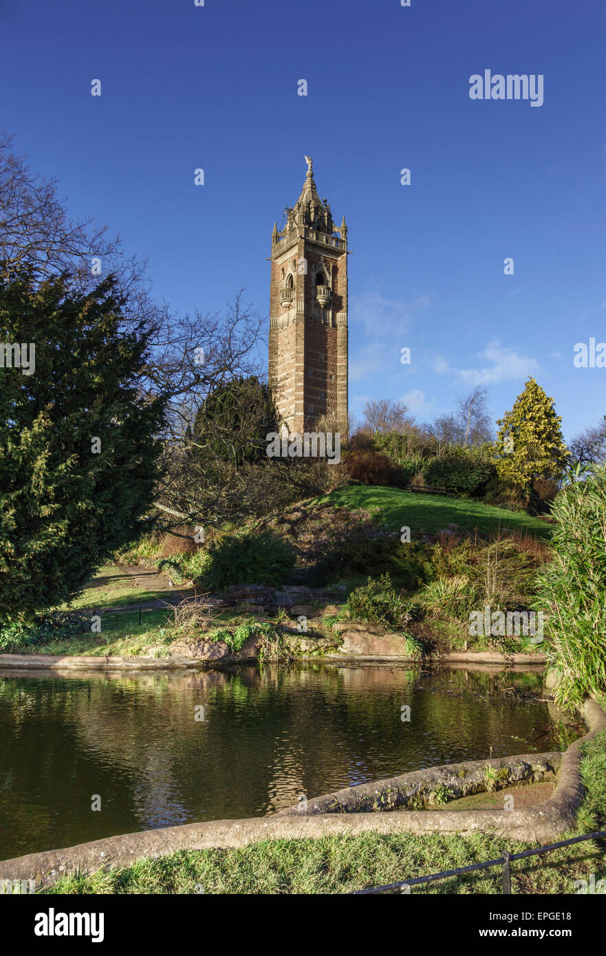 Cabot Tower auf Brandon Hill, Bristol, UK Stockfoto