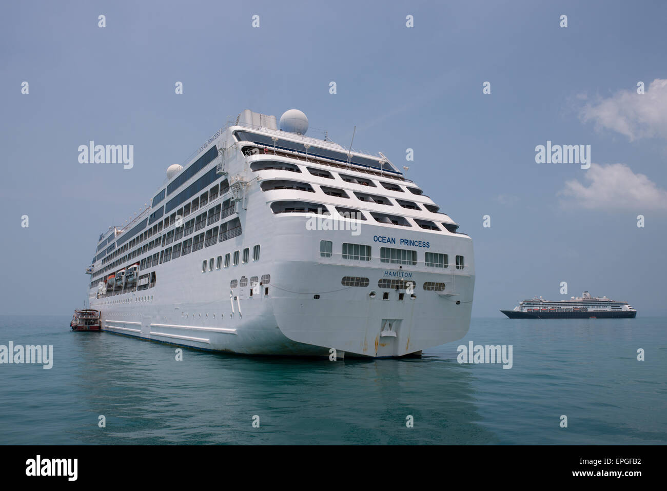 Thailand, Golf von Thailand, Ko Samui. Prinzessin Schiff, Ocean