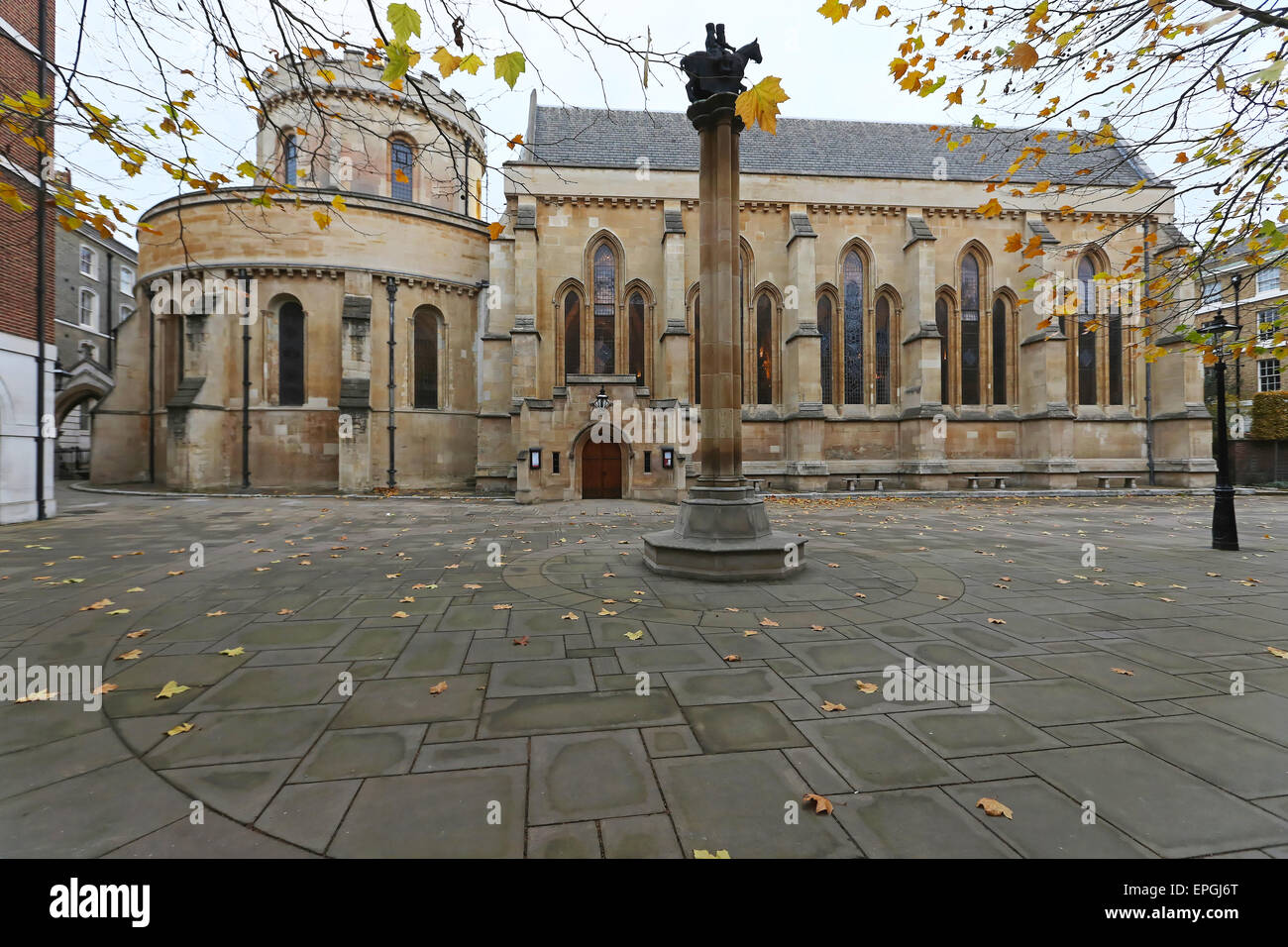 Temple Church London Stockfoto