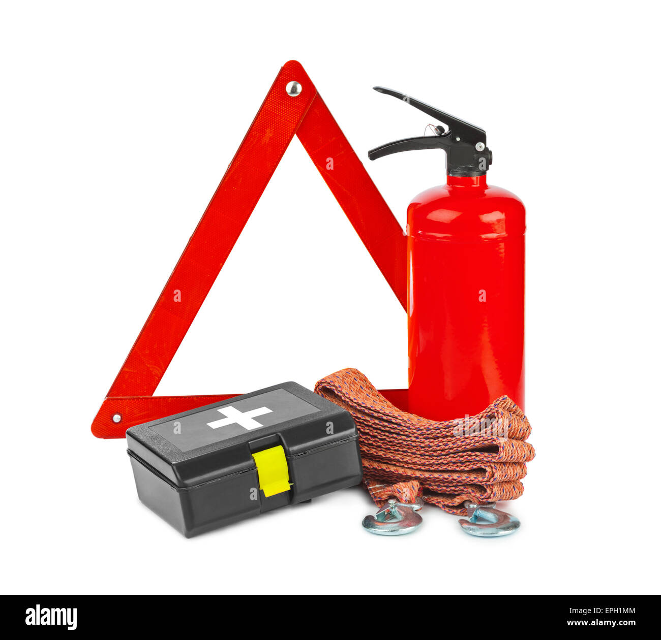 Sicherheit Auto set Stockfoto