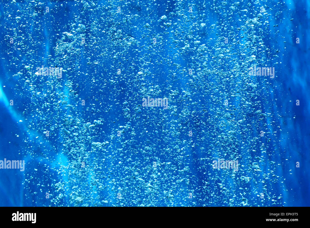 Wasserblasen Stockfoto