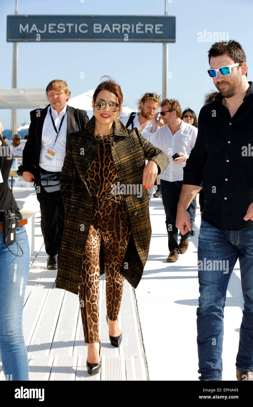 Noomi Rapace bei einem Fototermin bei den 68. Filmfestspielen von Cannes am Mai 17, 2015/Picture Alliance Stockfoto