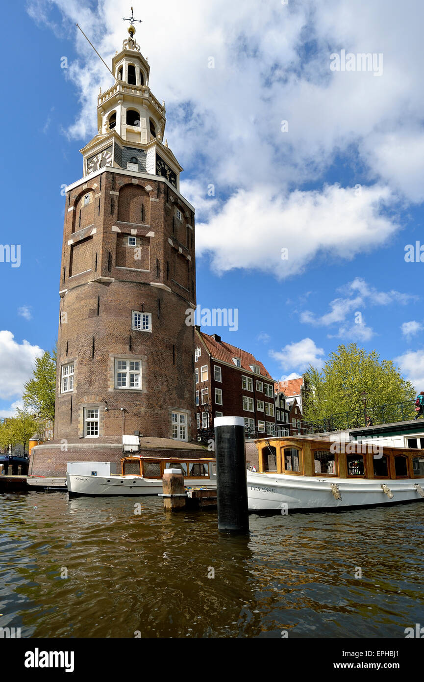 Münze Turm Amsterdam Stockfoto