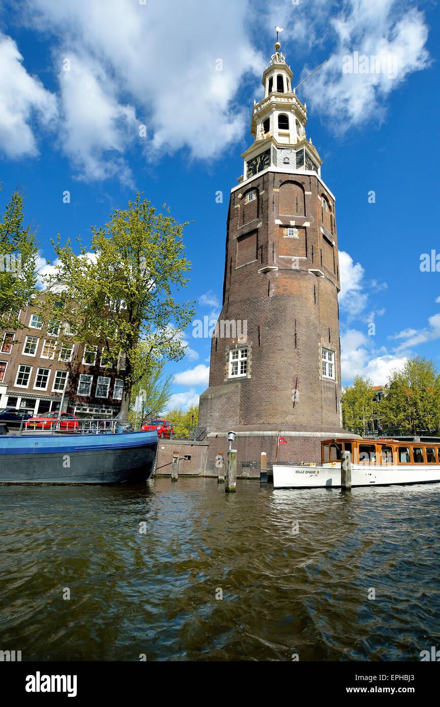 Münze Turm Amsterdam Stockfoto