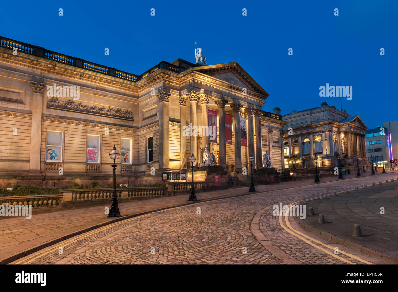 Die Walker Art Gallery, Liverpool City Centre, Liverpool, Merseyside, England, UK Stockfoto