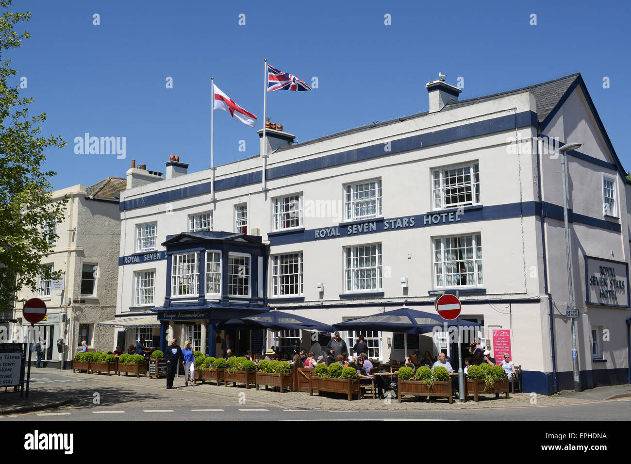 Königlichen sieben Sterne Hotel Totnes Devon Uk Stockfoto