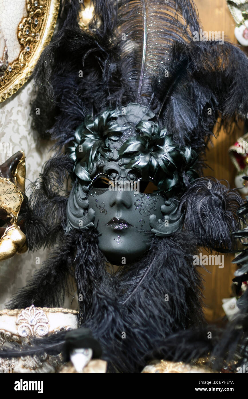Karneval in Venedig Maske in einem Venedig-shop Stockfoto