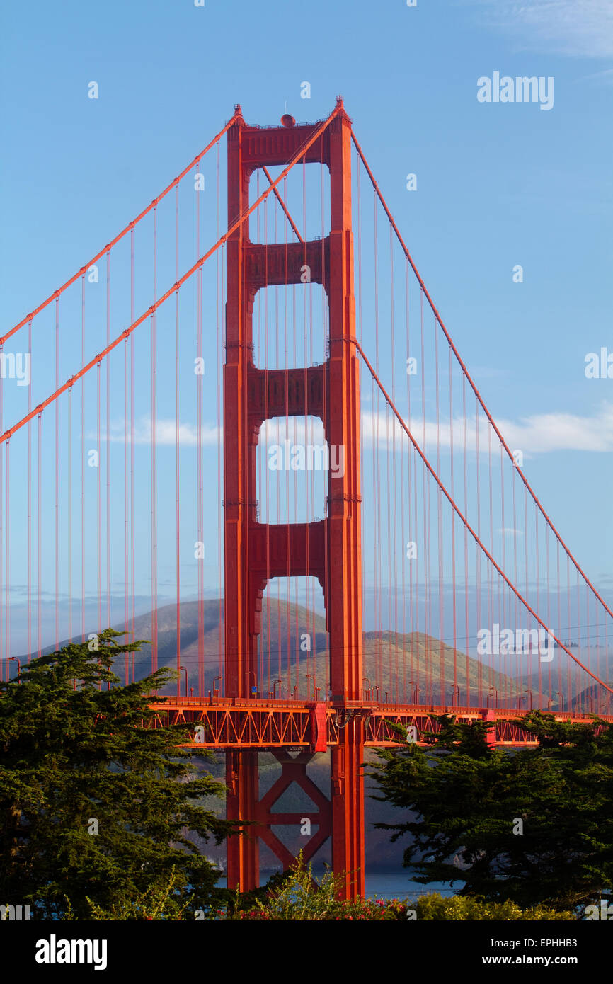 USA Kalifornien San Francisco Golden Gate Bridge Stockfoto