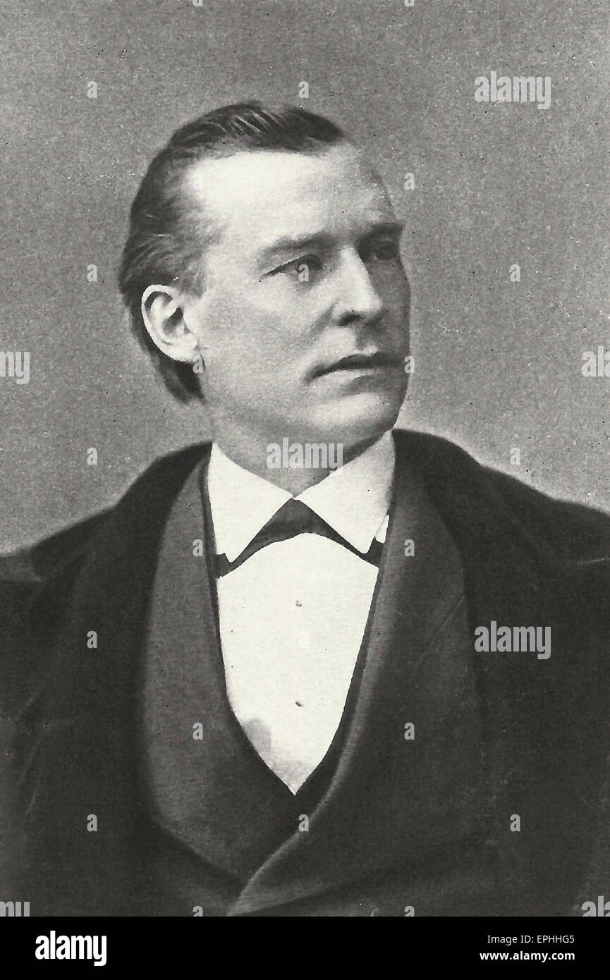 John Edward McCullough war ein US-amerikanischer Schauspieler. Er wurde in Coleraine, Irland geboren. Er ging nach Amerika im Alter von sechzehn und hatte seinen ersten Auftritt auf der Bühne am Arch Street Theatre in Philadelphia, im Jahre 1857. Stockfoto