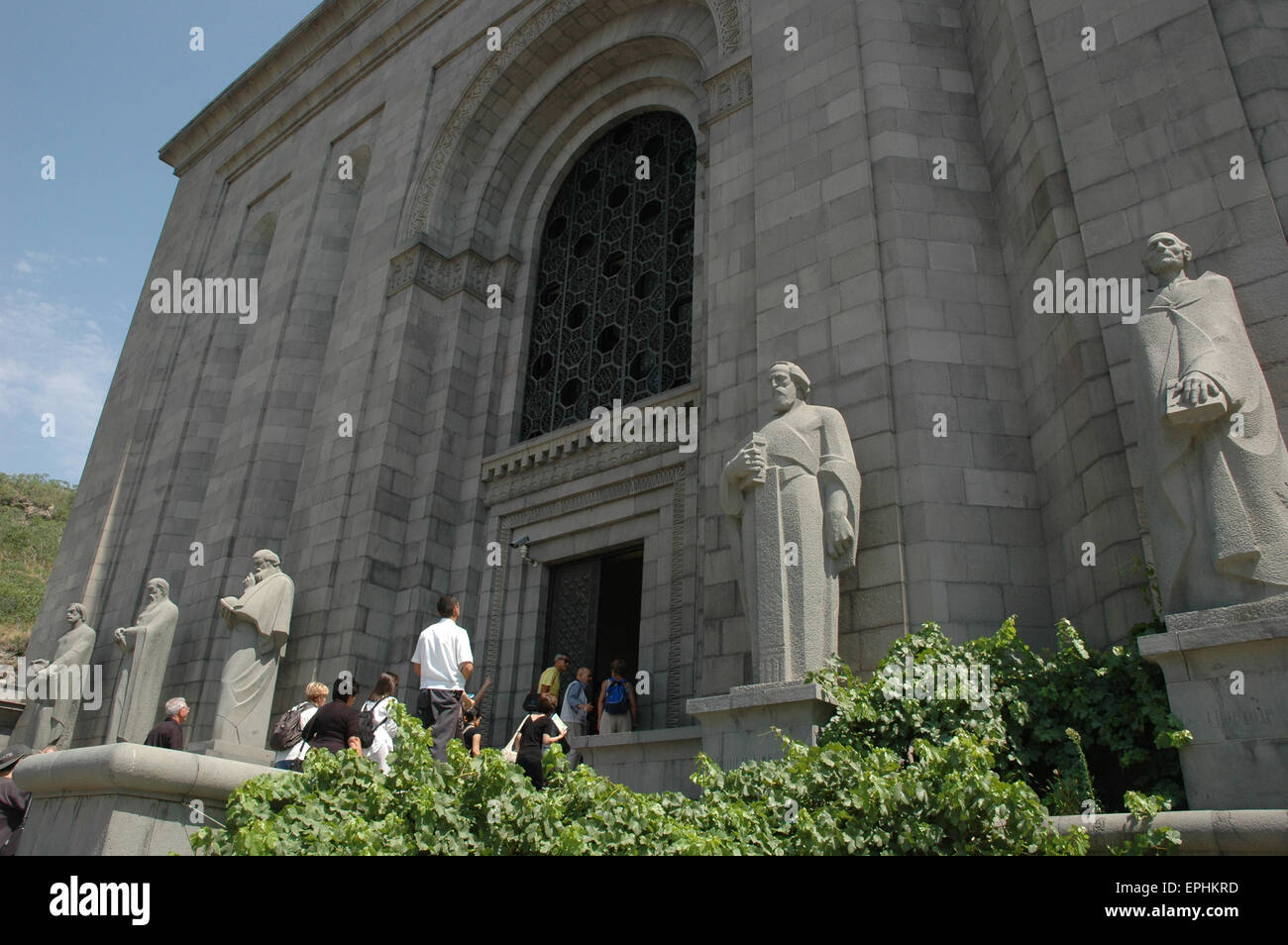 Yerevan, Armenien: Das Matenadaran Manuskript Museum Stockfoto