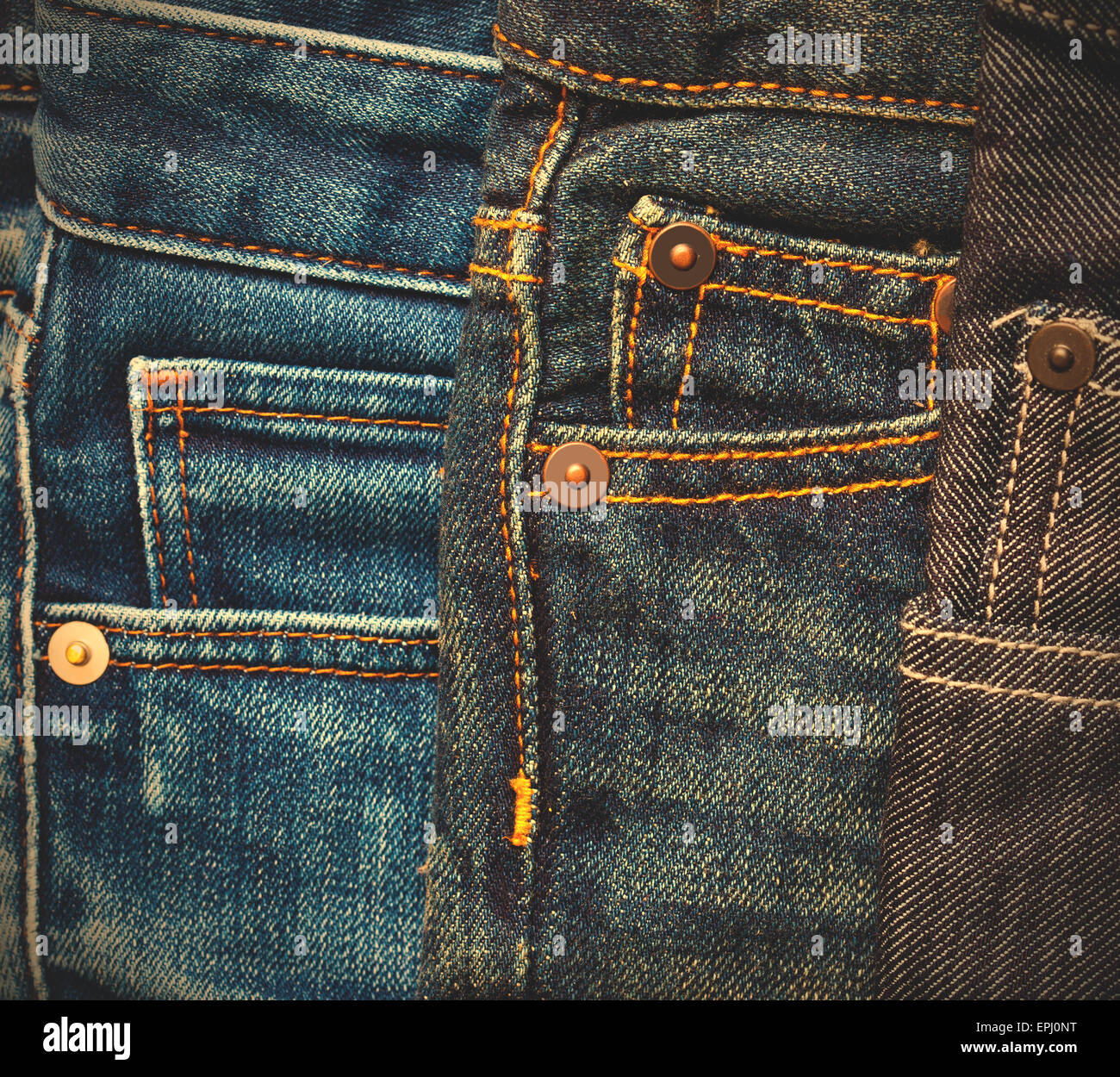 Mode jeans Stockfoto