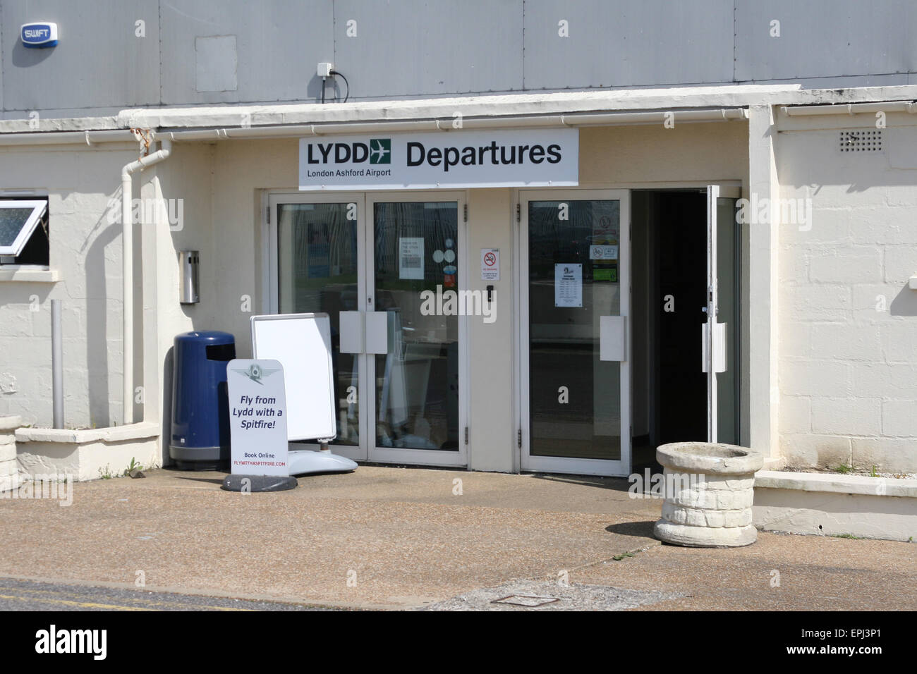 LYDD FLUGHAFEN LONDON ASHFORD KENT Stockfoto