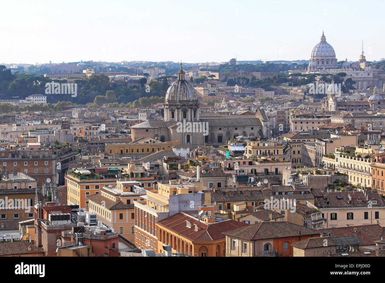 Rom-panorama Stockfoto