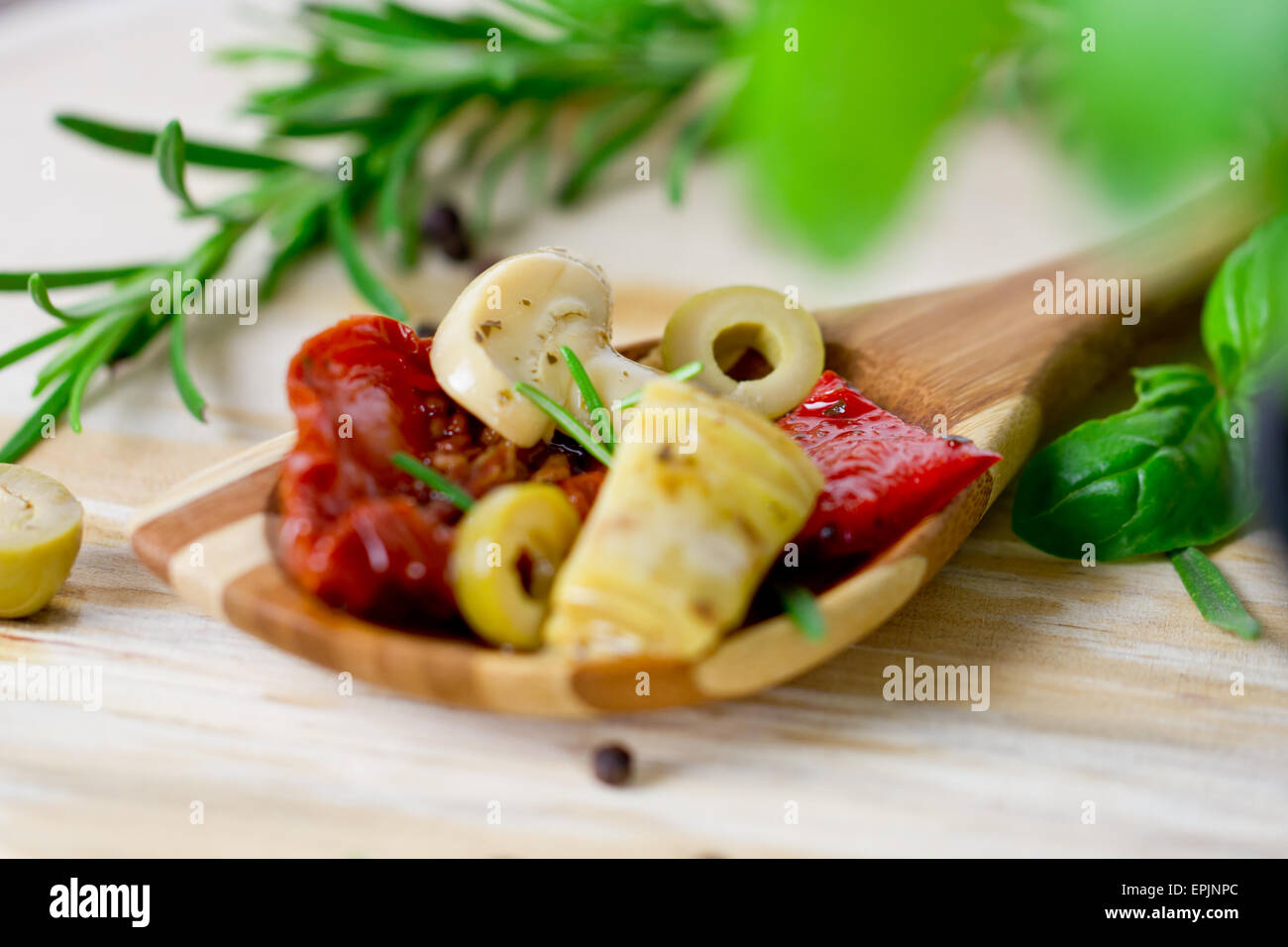 Antipasti Stockfoto