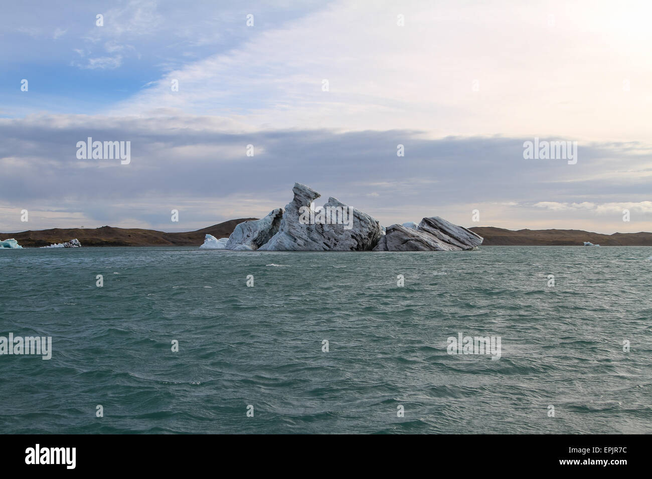Eisberg-panorama Stockfoto