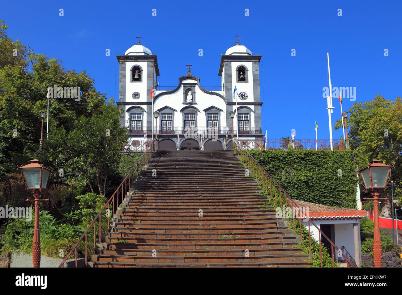 Sehenswürdigkeiten der portugiesischen Insel Stockfoto