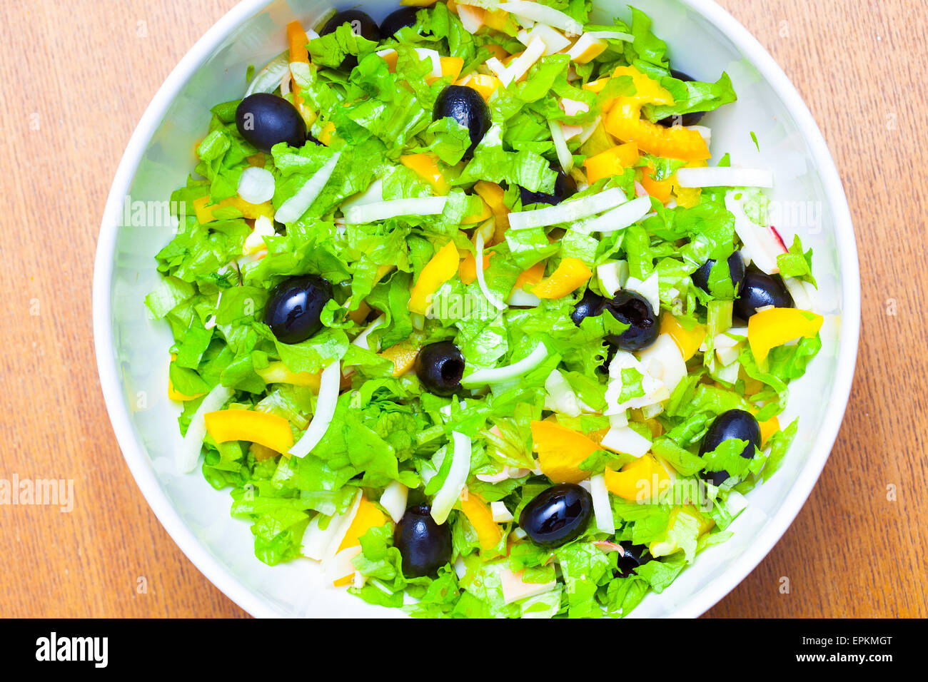 Gemischte Salat Stockfoto