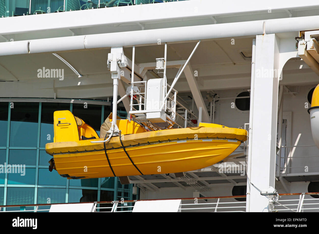 Rettungsboot Stockfoto