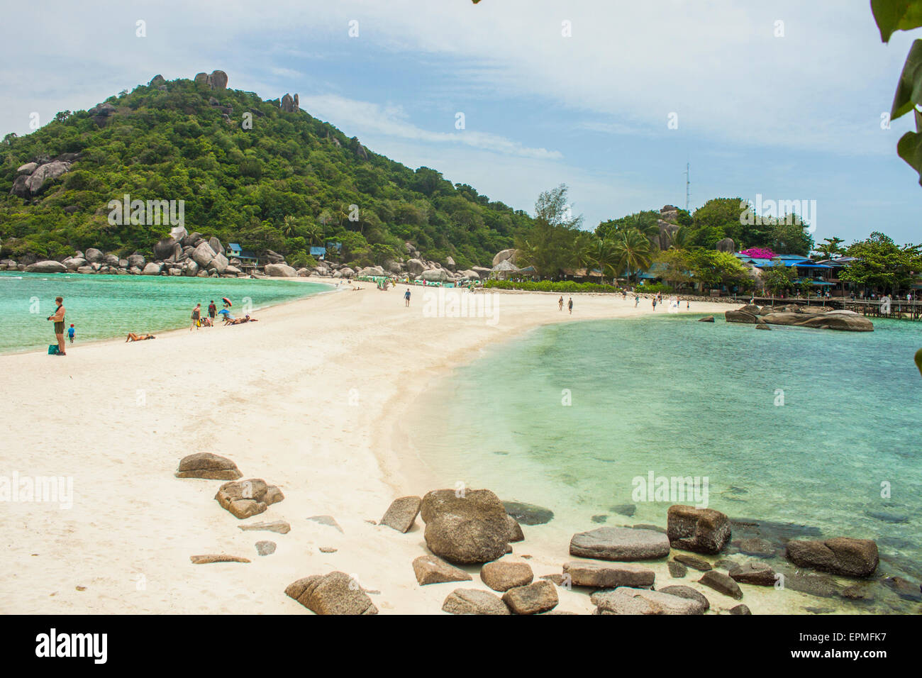 Koh Nanguan abruptes auf Koh Tao in thailand Stockfoto