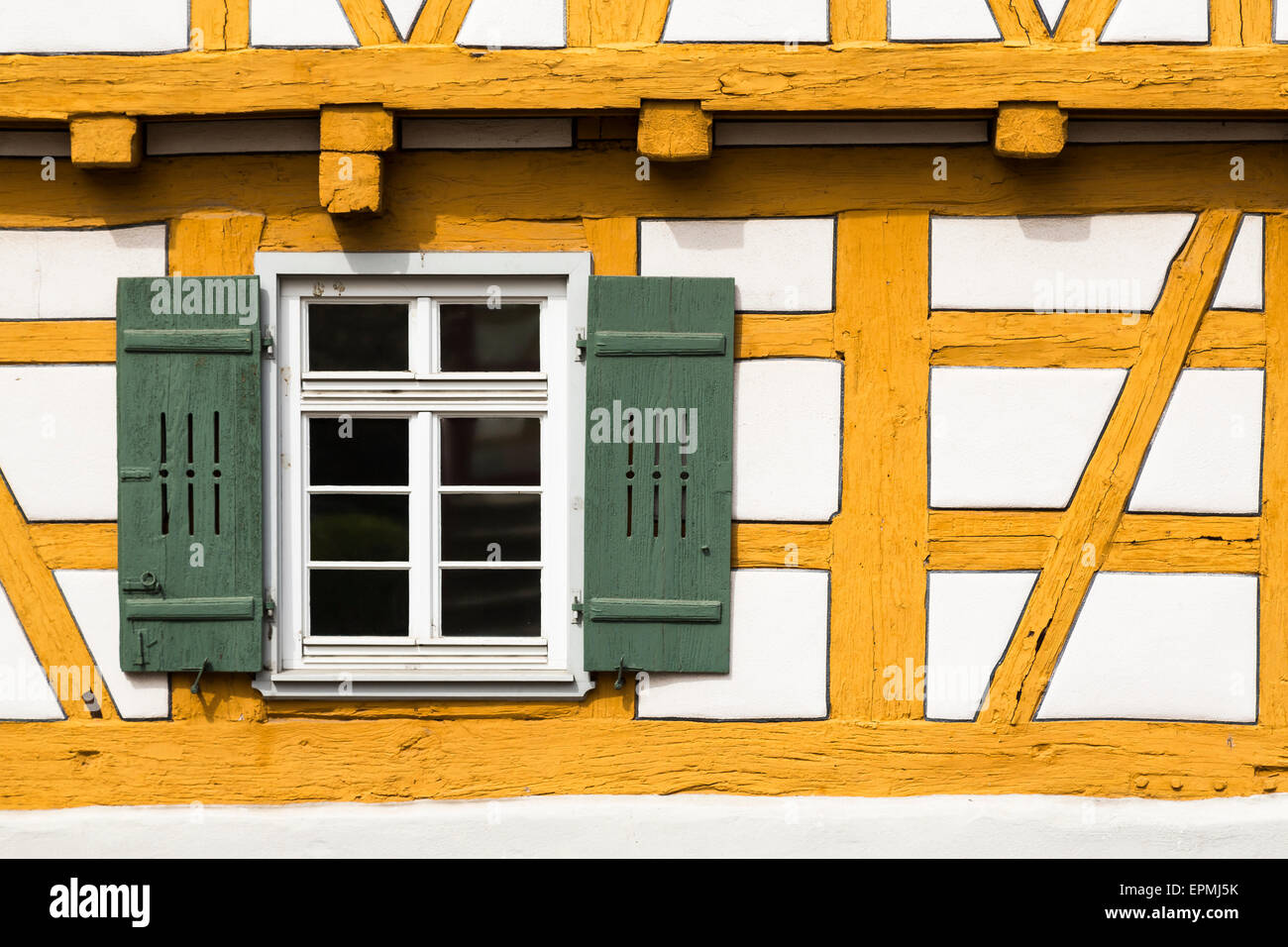 Deutschland, Schorndorf, enge Uo Fachwerkhauses Stockfoto