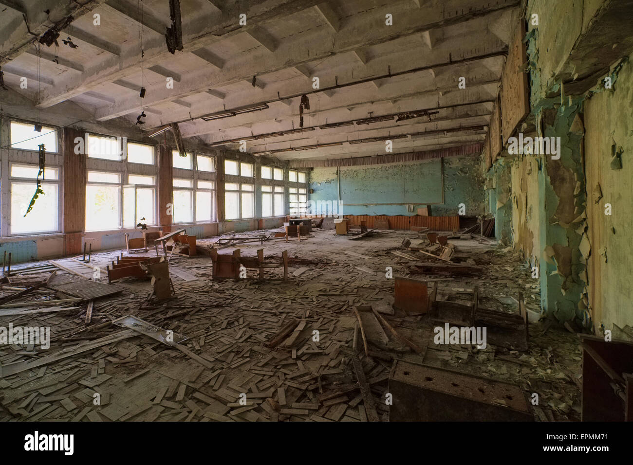 Sekundarschule Stockfoto