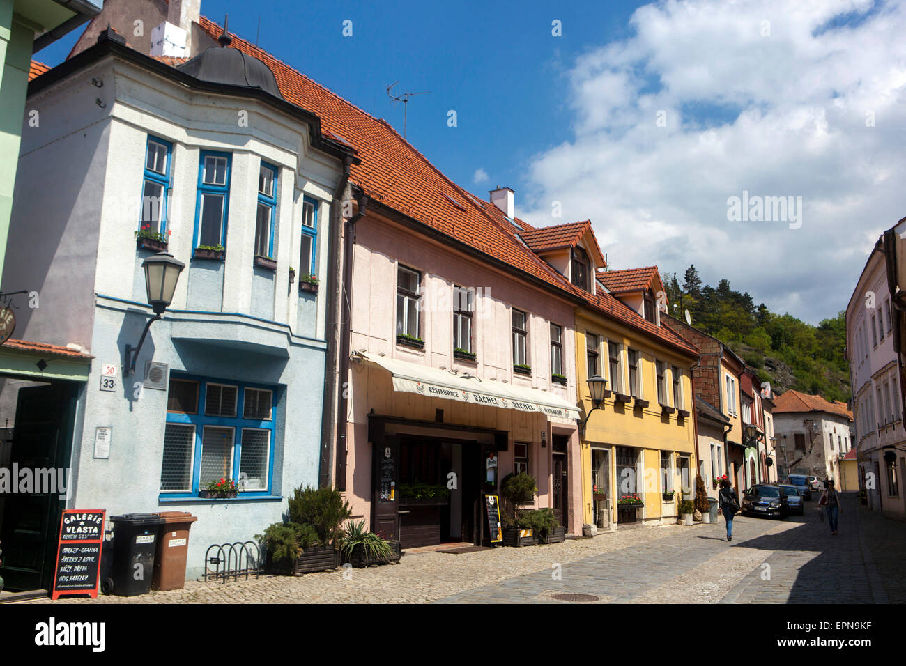 Jüdischen Viertel Trebic UNESCO Tschechien Stockfoto