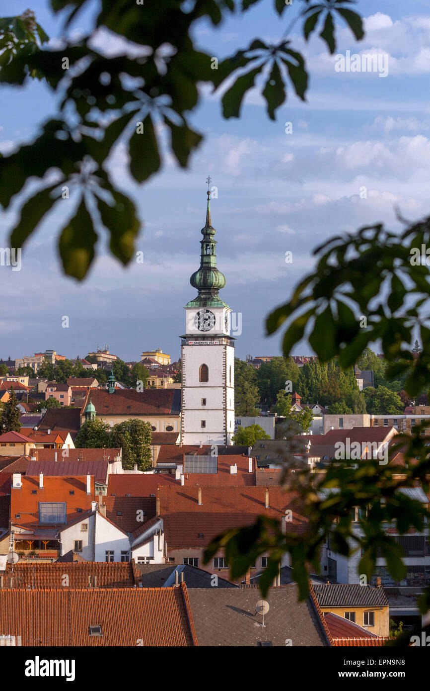 Trebic, Tschechische UNESCO Stadt, Kirche St. Martin Stockfoto