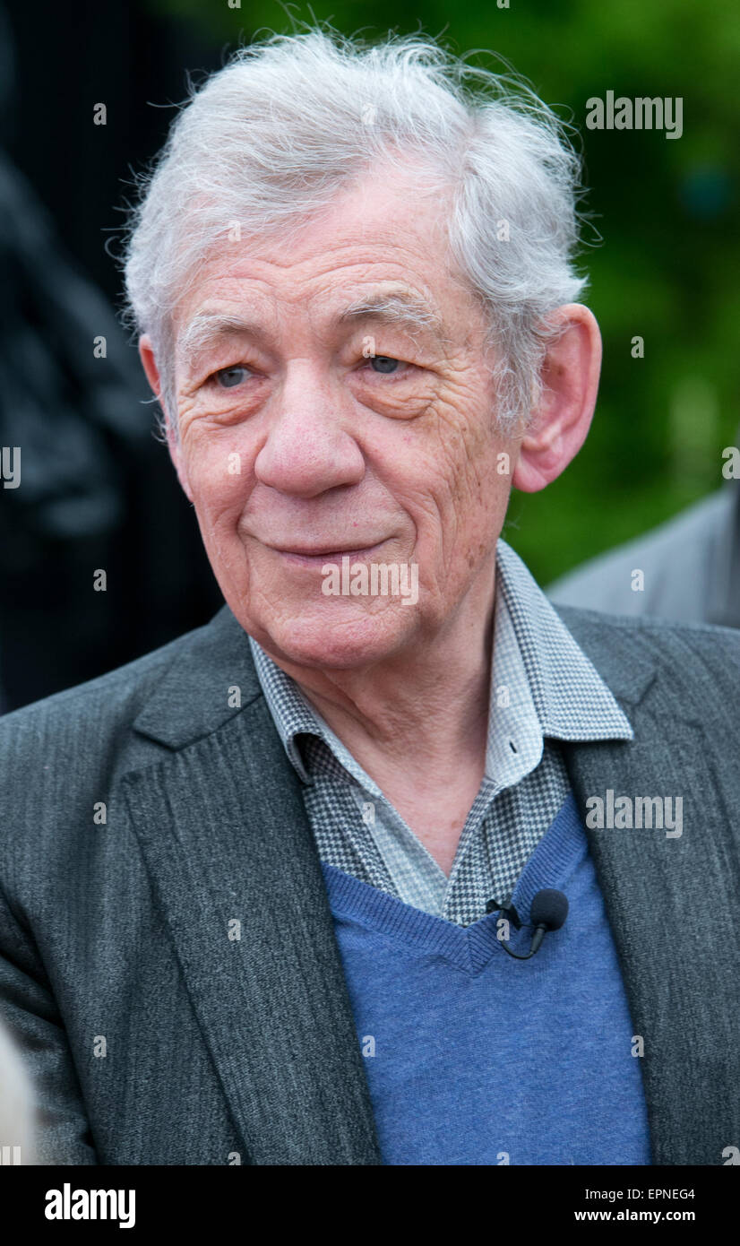 Sir Ian Murray McKellen, CH, CBE im RHS Chelsea Flower show 2015 Stockfoto