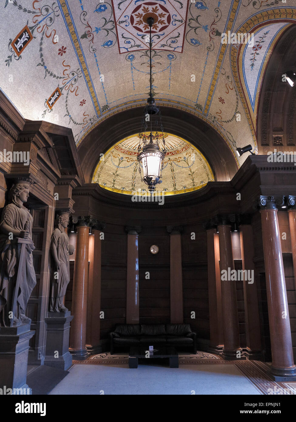 City Chambers innen George Square Glasgow Schottland UK Stockfoto