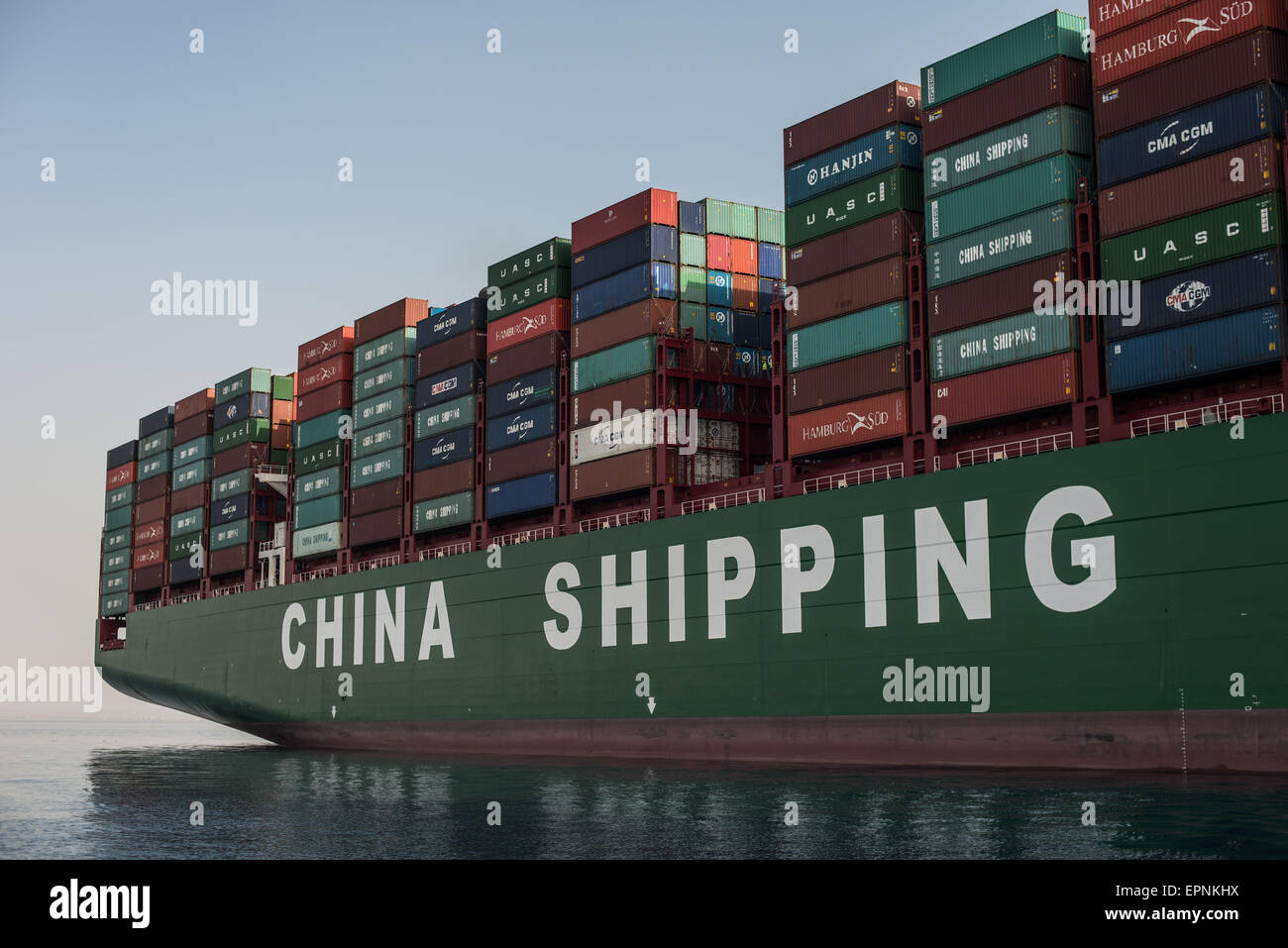 China Shipping Container Lines Stockfotos und bilder Kaufen Alamy