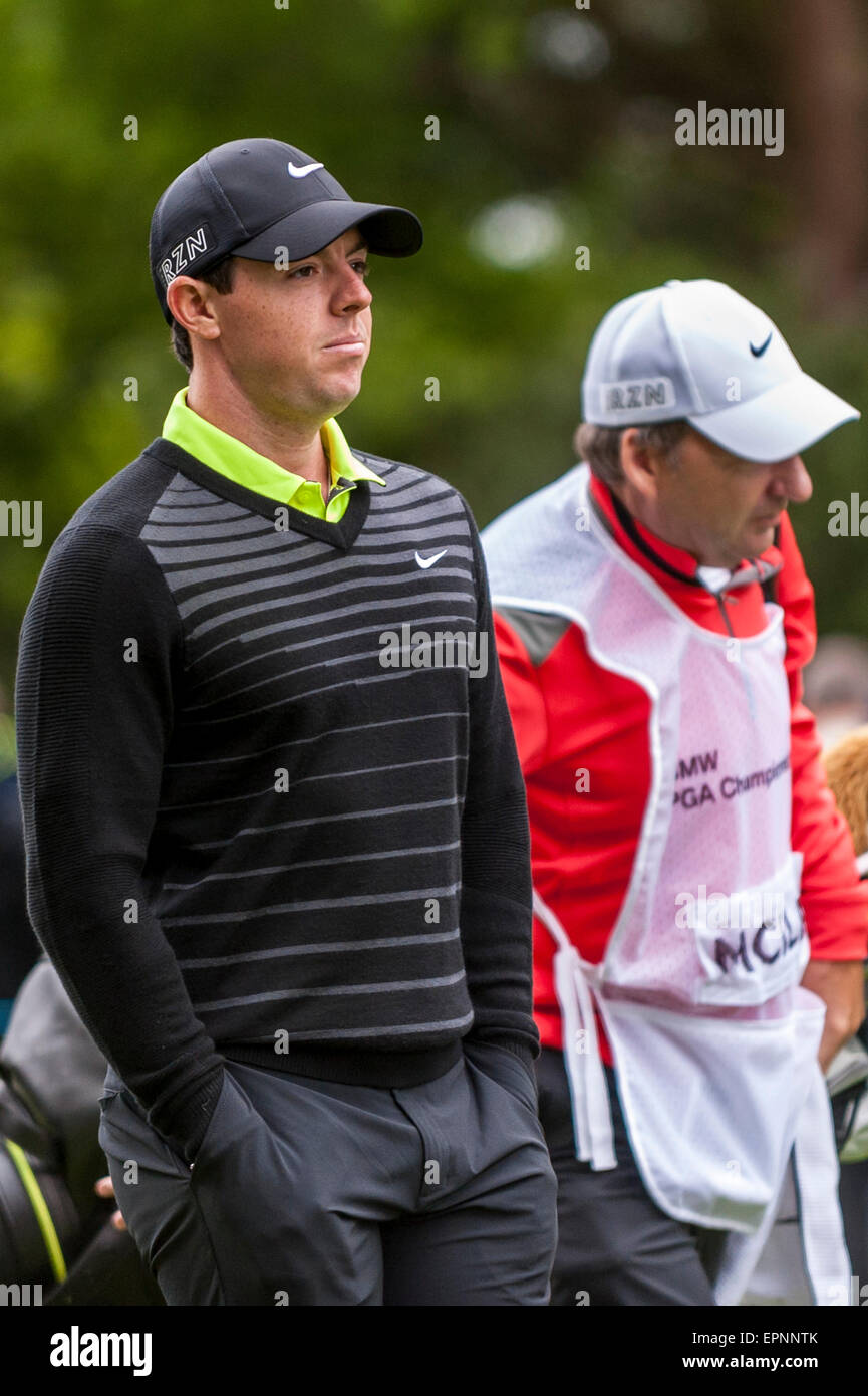 London, UK. 20. Mai 2015. Rory McIlroy, aktuelle Welt Nummer eins Golfer, in der die BMW PGA Championship 2015 pro-am im Wentworth Club, Surrey. Bildnachweis: Stephen Chung / Alamy Live News Stockfoto