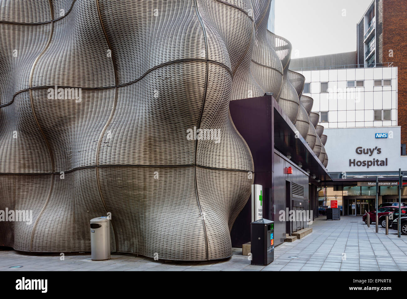 Der Blaumann am Guy's Hospital, London, England Stockfoto