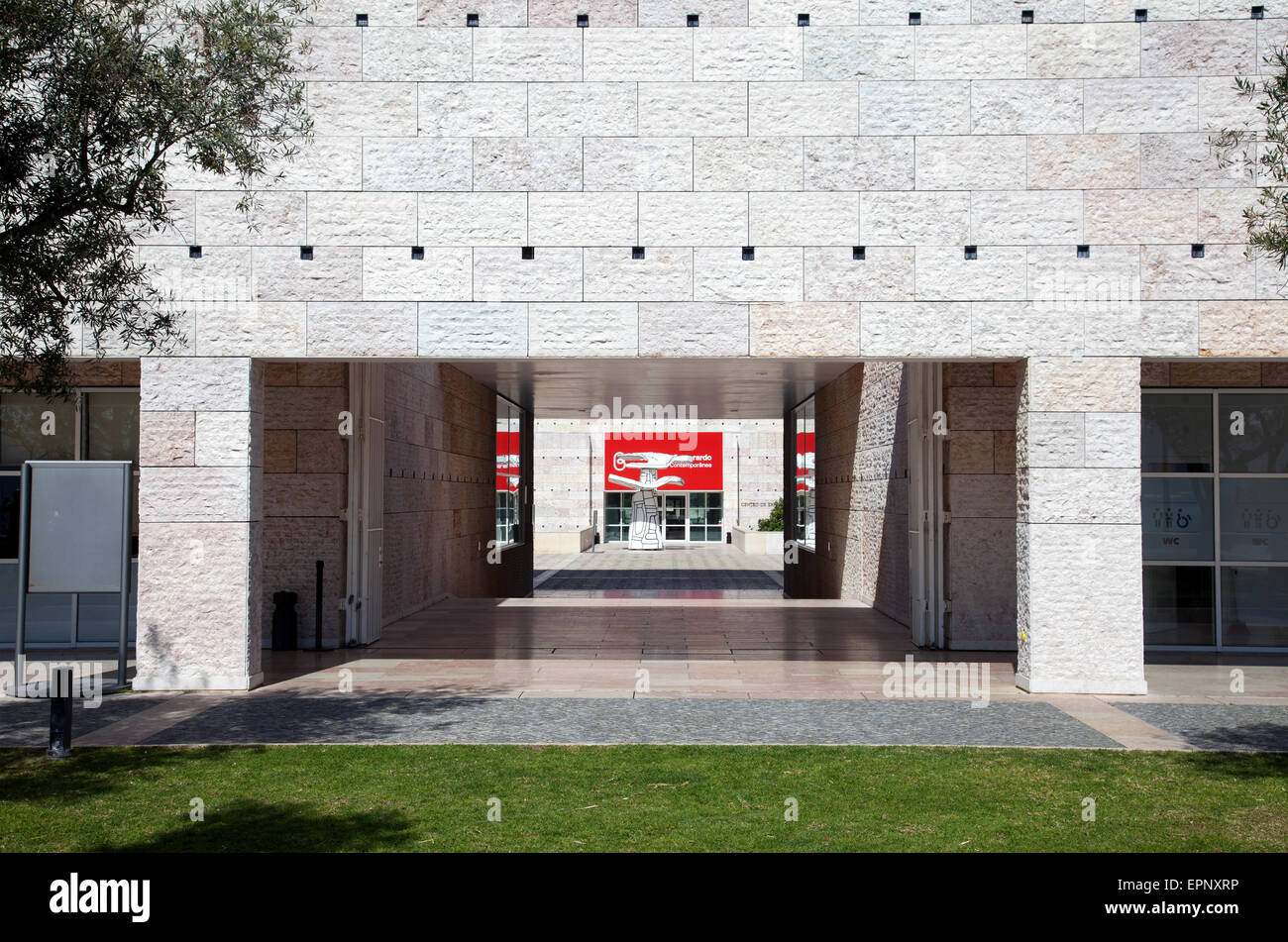 Museu Coleção Berardo in Lissabon - Portugal Stockfoto
