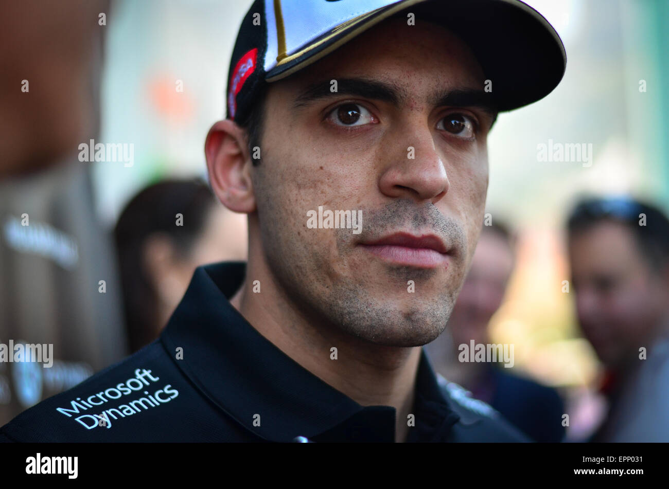 Monte Carlo, Monaco, 20. Mai 2015. Pastor Maldonado (VEN), Treiber für Lotus F1 Team. Medientag der Formel 1 Grand Prix von Monaco, Monte Carlo. Bildnachweis: Kevin Bennett/Alamy Live-Nachrichten Stockfoto