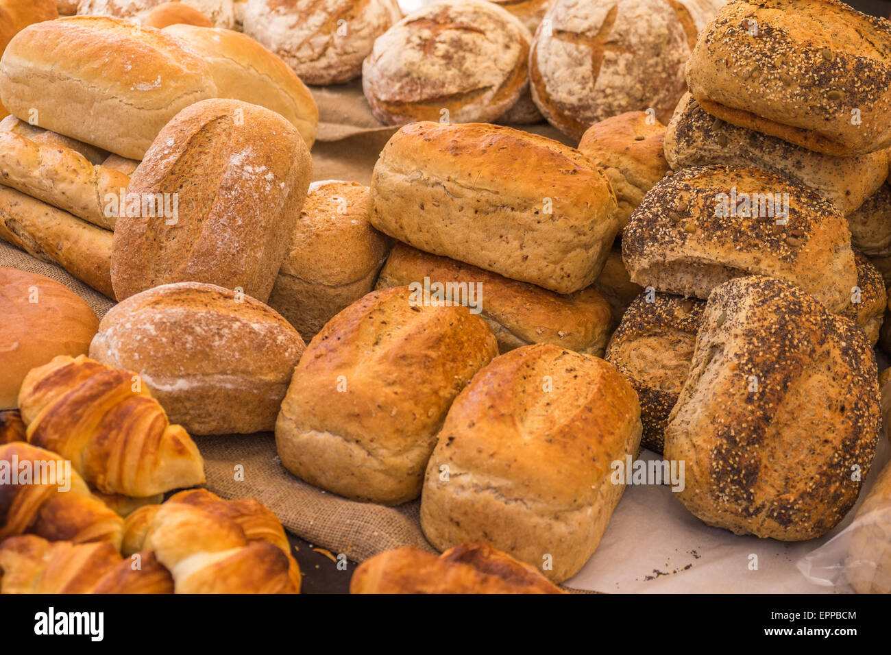 Brot Stockfoto