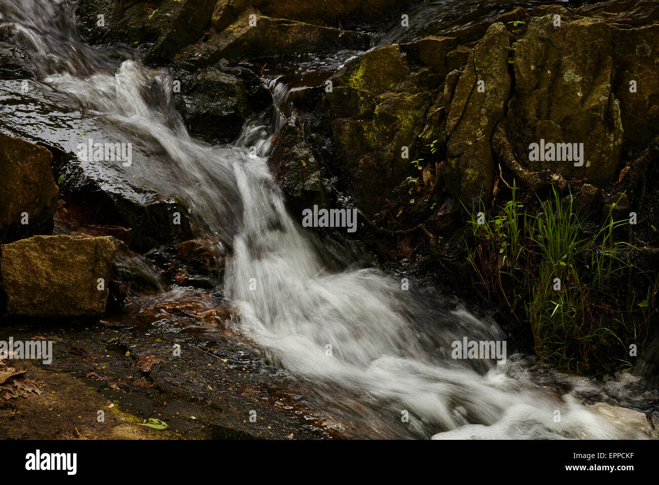 Kaskade im Harriman State Park, Smoking, New York, USA Stockfoto