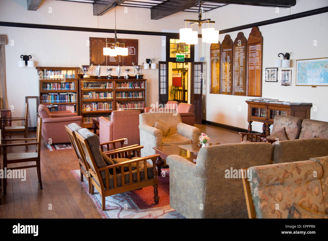 British Colonial Architecture Sri Lanka Stockfotos British