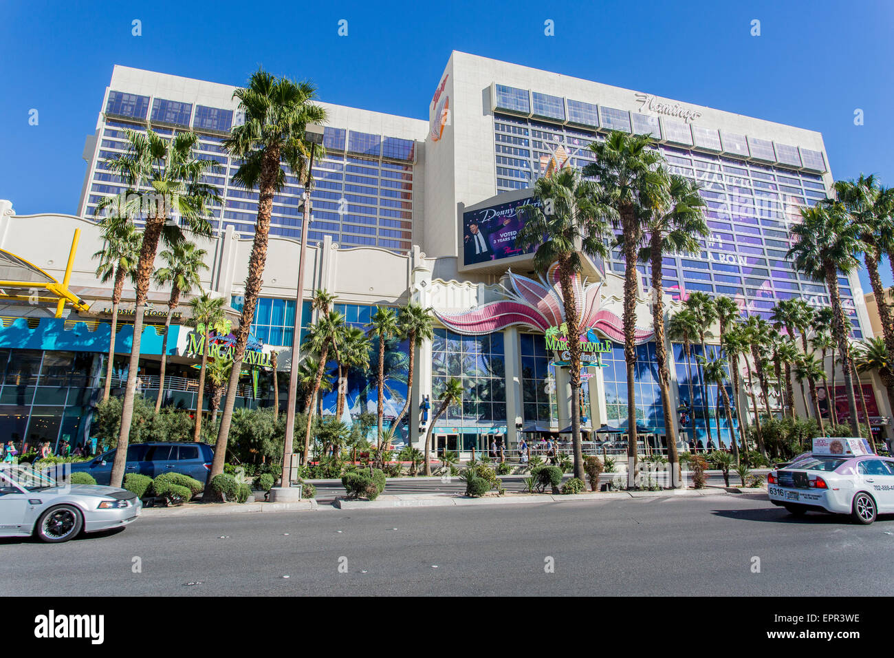 Flamingo Hotel &amp; Casino, Las Vegas, Nevada, USA das älteste Hotel noch am Strip in Betrieb Stockfoto