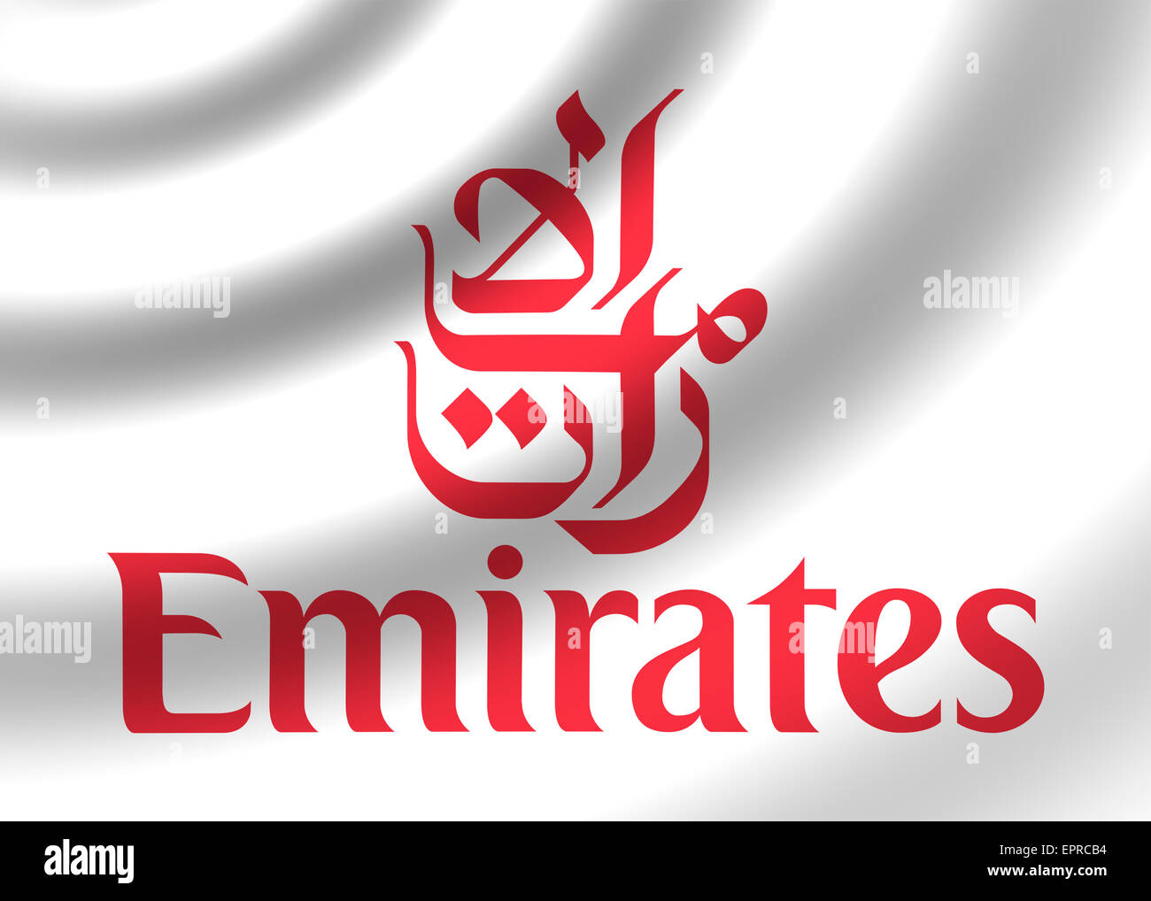 Emirates Airlines logo Symbol Fahne emblem Symbol Zeichen Stockfoto