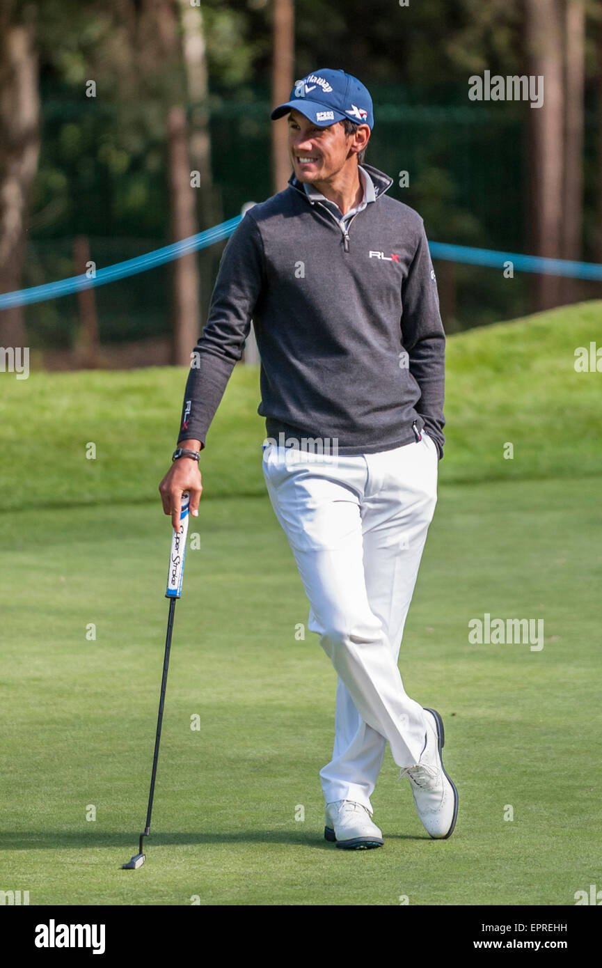 London, UK. 20. Mai 2015. Matteo Manassero (Italien) bei der BMW PGA Championship 2015 pro-am im Wentworth Club, Surrey. Bildnachweis: Stephen Chung / Alamy Live News Stockfoto